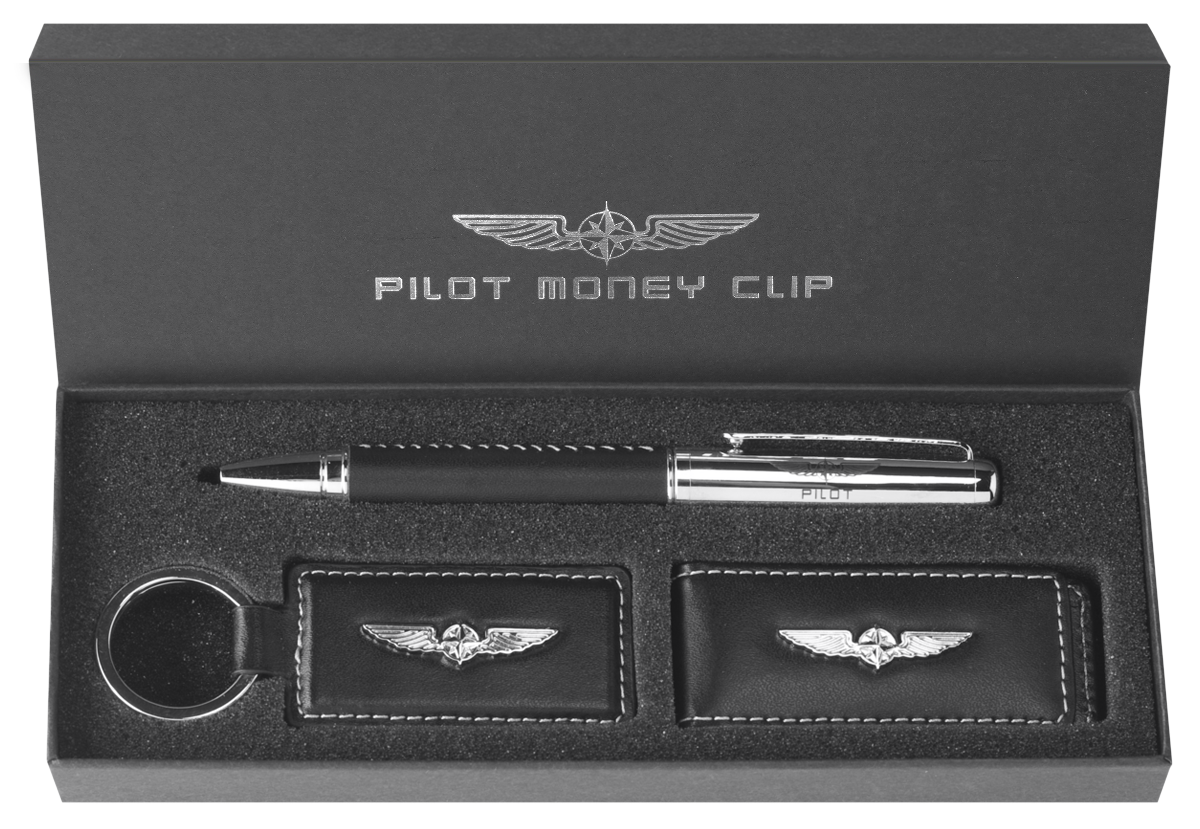 Pilot Money Clip Set